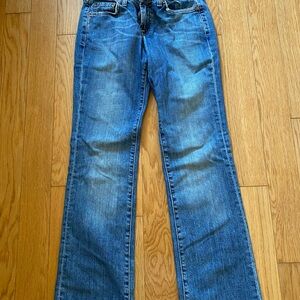 Classic Blue Women's Straight-Leg Jeans